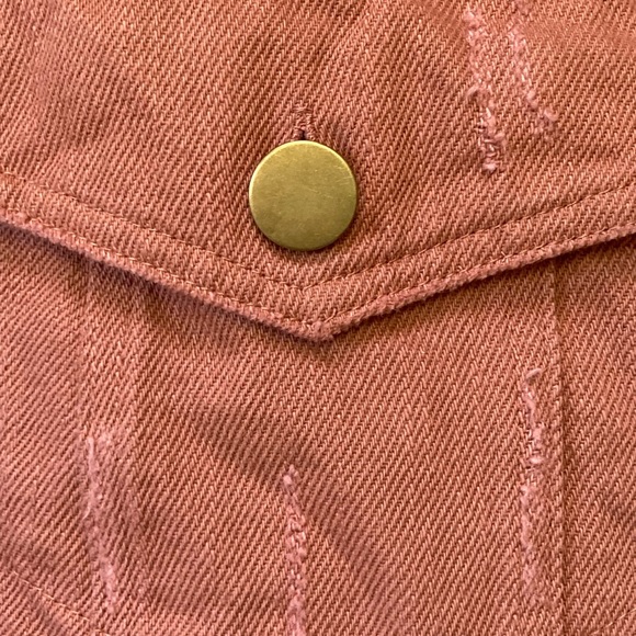 Distressed Jean Jacket - Picture 5 of 7